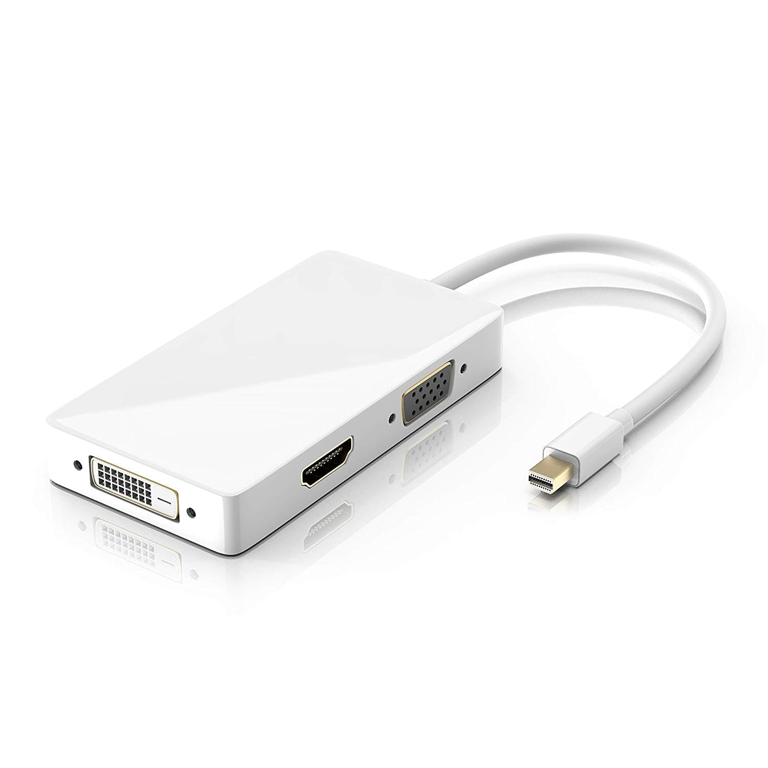 Adapter mini DP DisplayPort na VGA / DVI / HDMI