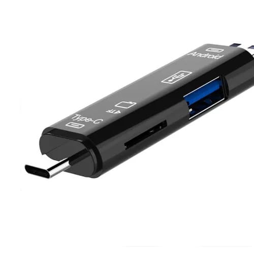Czytnik kart microSD gniazdo USB type C / micro USB / USB 2.0