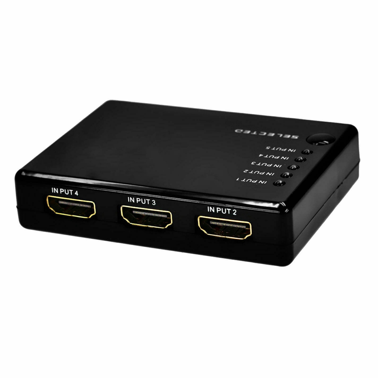 Switch HDMI 5x1 + pilot ROZGAŁĘŹNIK przejściówka
